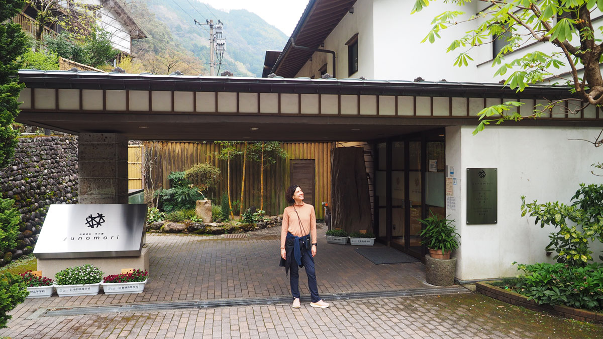 Entrance at Yunomori