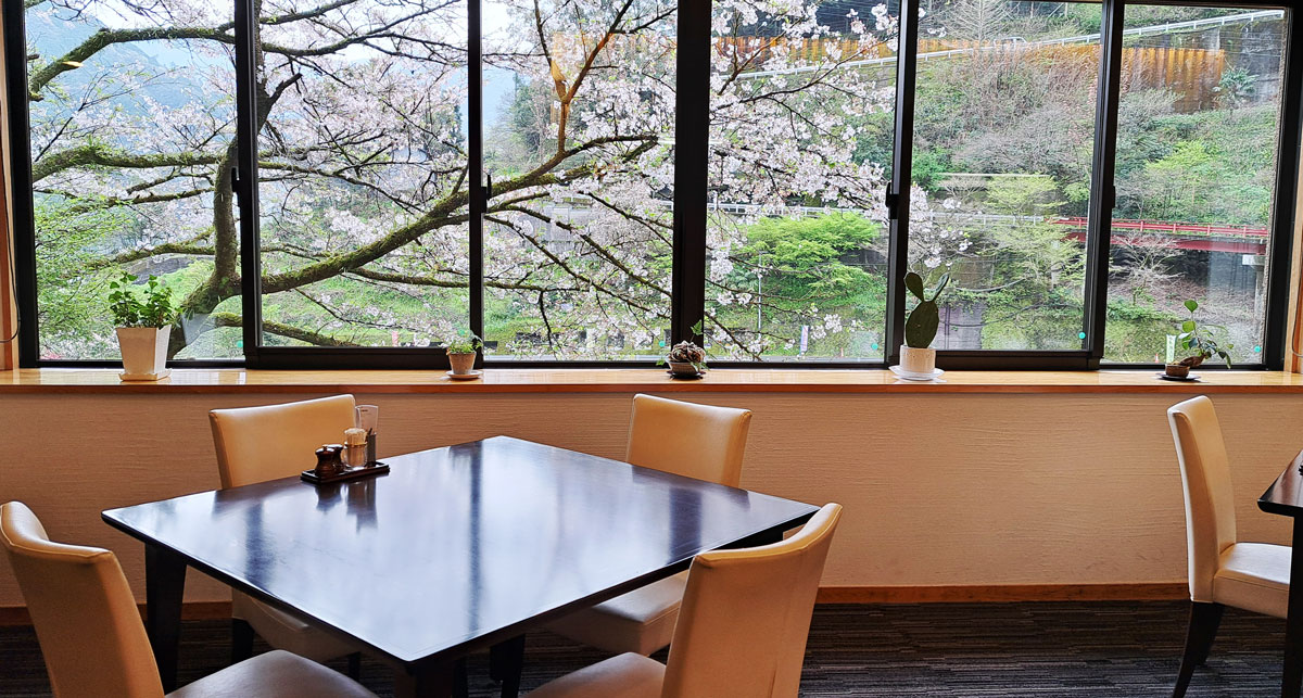 Dining and breakfast room, Yunomori.